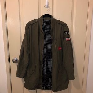 Zara Dark/Army Green Jacket